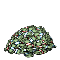 Gif animé argent